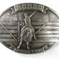 1977 Rodeo America's # 1 Sport Belt Buckle By Bergamont etc 81116