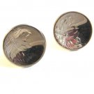 Vintage Sterling Silver Cufflinks by Alice