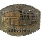 1980's Hillsboro Kansas Livestock Trailers Belt Buckle 21817