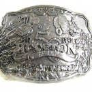 1947 - 1997 National Finals Rodeo HESSTON Belt Buckle By ADM 91217