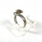 Sterling Silver Modernist Ring SZ 8 Unbranded 81815