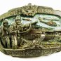 1983 U.S. Army Fire Poiwer Belt Buckle Great American Buckle Co Made In USA