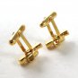Vintage Gold Tone Cufflinks 121916