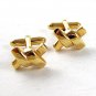Vintage Gold Tone Cufflinks 121916