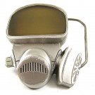 Vintage Gas Mask Belt Buckle By GREAT AMERICAN BUCKLE CO. 112717