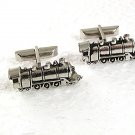 Vintage Silvertone Train Steam Engine Cufflinks By SWANK 71317