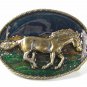 1980 Wild Horse Belt Buckle by Great American Buckle Co. Made USA 81015