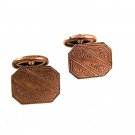 New Old Store Stock Edwardian / Victorian Gold Tone Cufflinks 92416f
