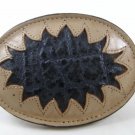 Western Cowboy Cowgirl Leather Belt Buckle New Old Store Stock 83116i