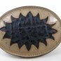 Western Cowboy Cowgirl Leather Belt Buckle New Old Store Stock 83116i