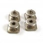 Deco Mother Pearl Goldtone Snap Link Cufflinks BAER & WILDE KUM-A-PART 4517