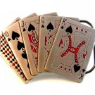 Vintage 1979 Spade Cards Belt Buckle by Great American Buckle Co.