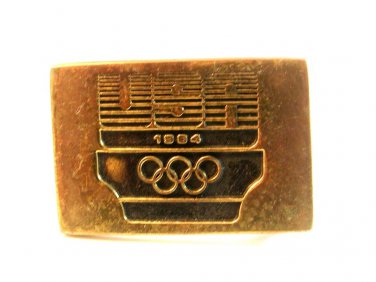 Vintage 1984 U.S.A. Olympics Belt Buckle by BTS ab