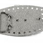 Silvertone Odd Unusual Skull Belt Buckle 41017