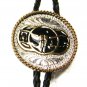 Silver Tone Gold Tone Black Longhorn Skull Bolo Leather Cord Unbranded 121515