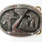 1995 Rocky Mountain Coal Mine Rescue 1st Place Belt Buckle By Prazen 4116