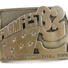 1982 FARMFEST Lake Crystal, MN Belt Buckle 11316