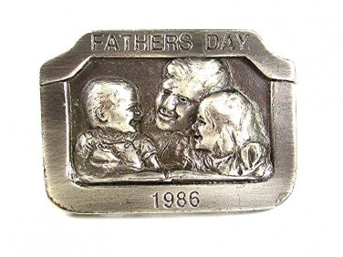 1984 FATHERS DAY Belt Buckle By HERITAGE BUCKLES 51217