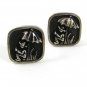 1950's A Day At The Beach or ?? Umbrella Cufflinks 33017