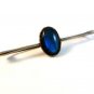 Vintage 1930's - 1950's Butterfly Blue Tie Clasp by Urania