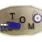 Art Deco TOM I.B. OF T.C.W. & H. OF A. Belt Buckle By HOOK FAST 32217