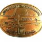 Wal-Mart Transportation Safety Award 14 Sams Club Brass Belt Buckle 41117