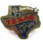1980 Lone Star TEXAS Enameled Belt Buckle By Great American Buckle Co. 21517