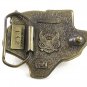 1980 Lone Star TEXAS Enameled Belt Buckle By Great American Buckle Co. 21517