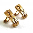 Vintage Goldtone Chain Style Cufflinks By SWANK 102817