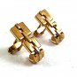 Vintage Goldtone Chain Style Cufflinks By SWANK 102817