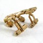 Vintage Goldtone Chain Style Cufflinks By SWANK 102817