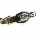 Vintage Siam Sterling Silver Boat Ship Tie Clasp