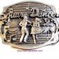 Vintage 1989 Square Dance Buckle Belt Buckle by Arroyo Grande