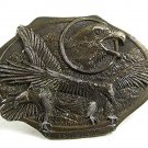 1988 American Eagle Belt Buckle By COLORADO SILVER STAR USA 101117