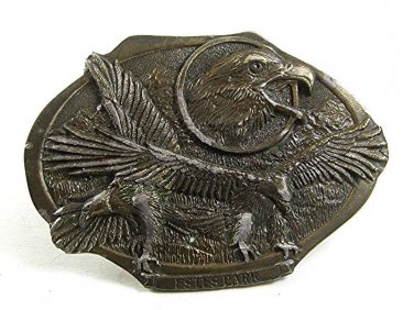 1988 American Eagle Belt Buckle By COLORADO SILVER STAR USA 101117