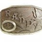 Art Deco RANDY Downhill Skier Duck Belt Buckle By HOOK FAST 32217