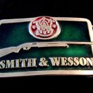 Vintage Smith & Wesson Enameled Belt Buckle