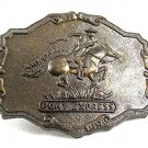 Vintage PONY EXPRESS Since 1852 Belt Buckle 101117