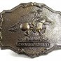Vintage PONY EXPRESS Since 1852 Belt Buckle 101117