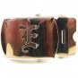 Military / Army Clamp Style Initial / Letter E Belt Buckle 9616b