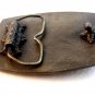 Vintage TrailMobile Our Name Carries Weight Belt Buckle