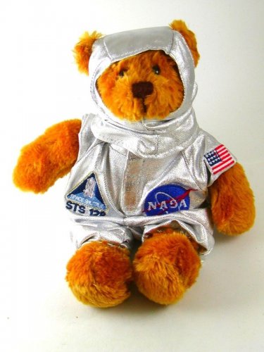 Vintage NASA Space Shuttle STS-128 7 Toy Bear 102016