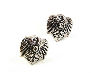 Vintage Odd Silvertone Cufflinks 4417