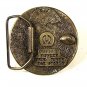 Vintage PIONEER Stereo On The Go Brass Belt Buckle By GABC 81616