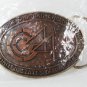 MIP 1986 World Shooting Championship Sweden Belt Buckle Unbranded 5916