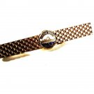 Vintage Gold Tone Hudson River Day Cruise Tie Clasp Unbranded 6816