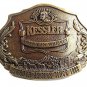 1993 KESSLER American Whiskey Smooth As Silk Since 1888 Belt Buckle 101917