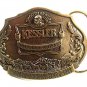 1993 KESSLER American Whiskey Smooth As Silk Since 1888 Belt Buckle 101917
