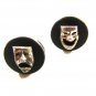 Sterling Silver Comedy Tragedy Theatre Cufflinks by FENWICK & SAILOR 12615