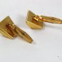 Vintage Goldtone & Lucite Damascene Cufflinks marked SPAIN 31417